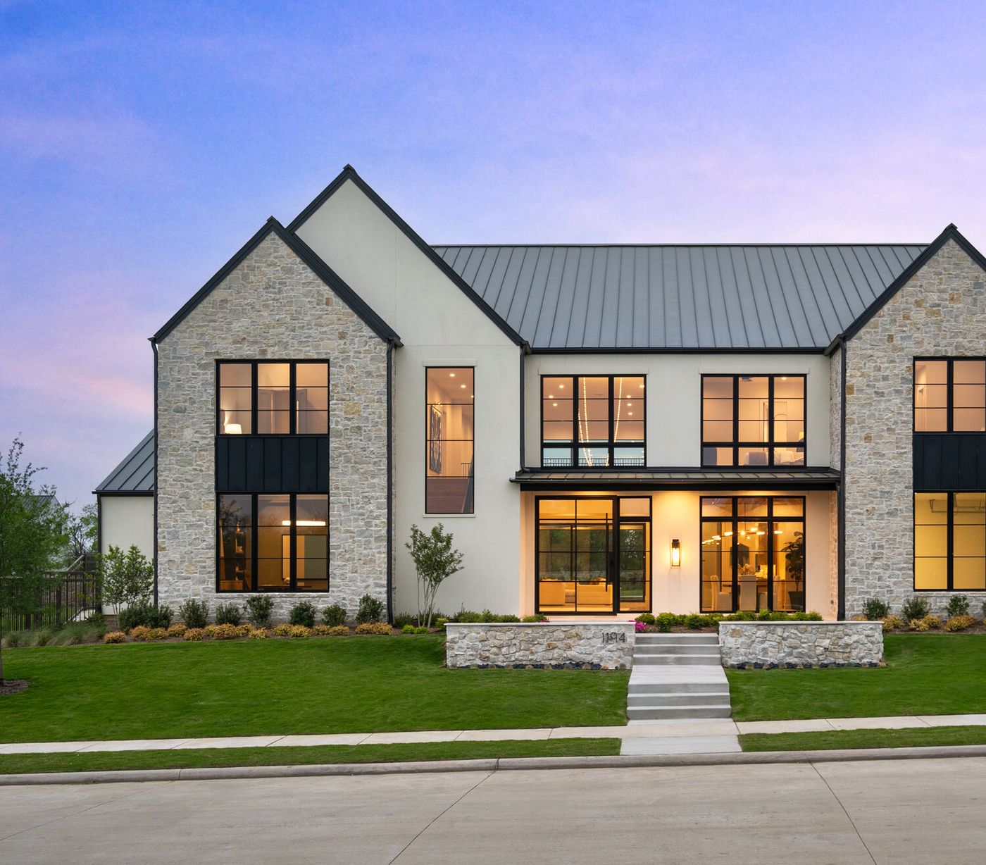 1194 Courtland Dr, Frisco — twilight