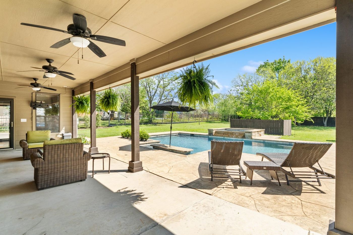 Pool & Covered Patio · DFW